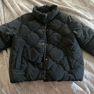 ZARA PUFFER JACKET SIZE 8 🖤